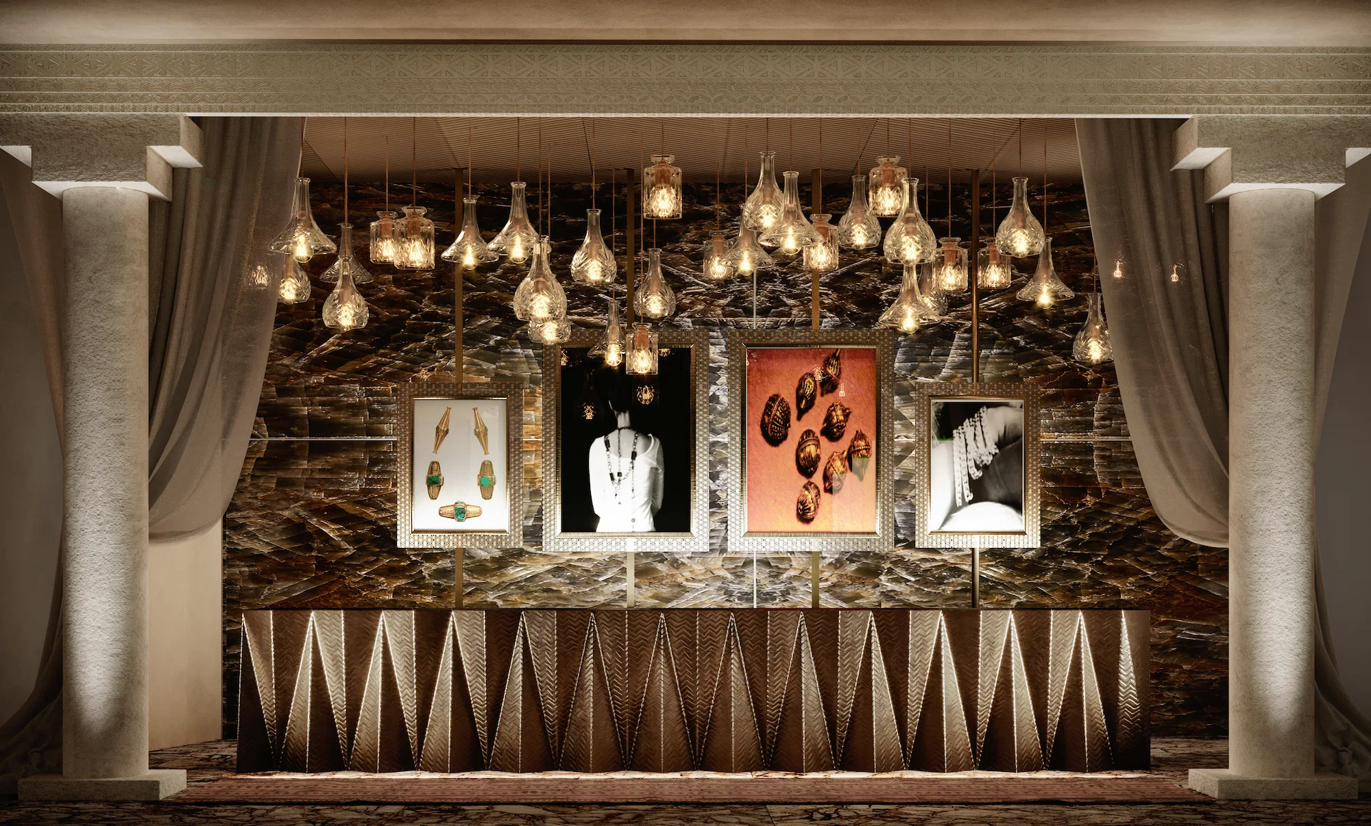 Visualization of Bvlgari Resort in Kuwait, the epitome of elegance and luxury